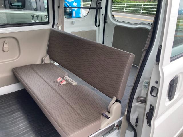 エブリイ PA 衝突軽減ブレーキ オートギアシフト オートハイビーム レーン逸脱警報 コーナーセンサー ハイルーフ 2nd発進 集中ドアロック 4人乗 光軸調整ライト オートライト 取説 ドアバイザー 集中ドアロック ラジオ ABS ESC(17枚目)