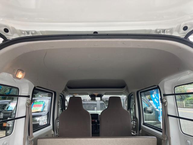 エブリイ PA 衝突軽減ブレーキ オートギアシフト オートハイビーム レーン逸脱警報 コーナーセンサー ハイルーフ 2nd発進 集中ドアロック 4人乗 光軸調整ライト オートライト 取説 ドアバイザー 集中ドアロック ラジオ ABS ESC(51枚目)