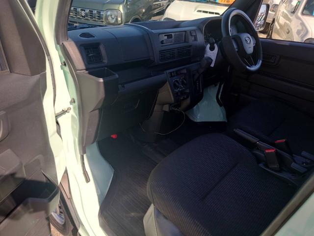 ハイゼットカーゴ ＤＸ　衝突軽減ブレーキ　／コーナーセンサー　ドラレコ　ＥＴＣ　レーン逸脱警報　新車保証書　ハイルーフ　アイドリングストップ　オートライト　キーレス　Ｐ／Ｗ　４人乗　集中ドアロック　フルフラットシート　ヘッドコンソール　光軸調整ライト　ＡＢＳ　盗難防止装置（14枚目）