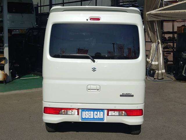 エブリイワゴン PZターボスペシャル ハイルーフ 届出済未使用車 両側Pドア 純正ディスプレイオーディオ 衝突軽減ブレーキ コーナーセンサー Bluetooth バックカメラ レーン逸脱警報 オートハイビーム LEDヘッドライト USB入力 シートヒーター スマートキー(7枚目)