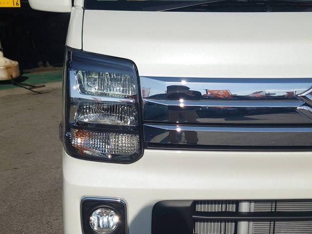 エブリイワゴン PZターボスペシャル ハイルーフ 届出済未使用車 両側Pドア 純正ディスプレイオーディオ 衝突軽減ブレーキ コーナーセンサー Bluetooth バックカメラ レーン逸脱警報 オートハイビーム LEDヘッドライト USB入力 シートヒーター スマートキー(28枚目)