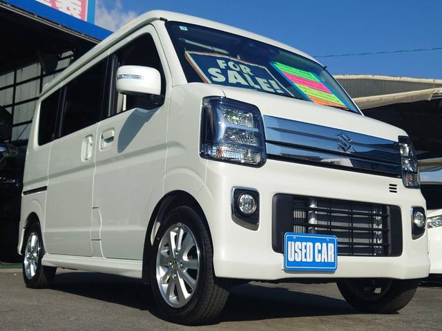 エブリイワゴン PZターボスペシャル ハイルーフ 届出済未使用車 両側Pドア 純正ディスプレイオーディオ 衝突軽減ブレーキ コーナーセンサー Bluetooth バックカメラ レーン逸脱警報 オートハイビーム LEDヘッドライト USB入力 シートヒーター スマートキー(34枚目)