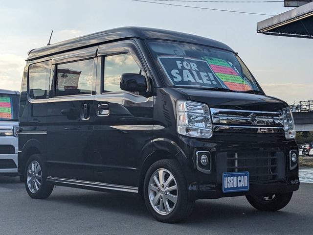 エブリイワゴン ＰＺターボ　ＳＤナビ　衝突軽減ブレーキ　左パワードア　コーナーセンサー　Ｂｌｕｅｔｏｏｔｈ　バックカメラ　前後ドラレコ　フルセグＴＶ　ハイルーフ　ＥＴＣ　リアヒーター　純正１４ＡＷ　レーン逸脱警報　ＤＶＤ再生　ＨＩＤヘッドライト　フォグ　オートライト（36枚目）