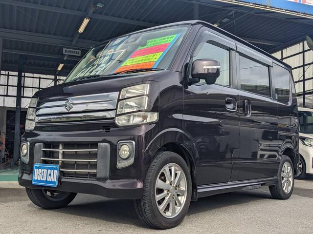 エブリイワゴン ＰＺターボスペシャル　ＳＤナビ　両側パワードア　衝突軽減装置　Ｂｌｕｅｔｏｏｔｈ　フルセグＴＶ　オートステップ　リアヒーター　純正１４ＡＷ　ＨＩＤヘッドライト　フォグライト　オートライト　ステリモ　スマートキー　盗難防止装置　電格ミラー　純正フルエアロ　ＤＶＤ（20枚目）