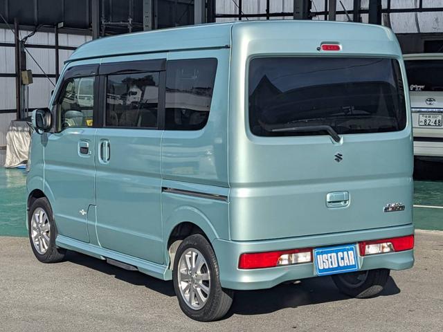 エブリイワゴン PZターボスペシャル ハイルーフ SDナビ 両側パワードア 衝突軽減ブレーキ オートステップ Bluetooth バックカメラ フルセグTV ETC HIDヘッドライト 純正14AW リアヒーター 純正フルエアロ オートライト フォグライト スマートキー(8枚目)