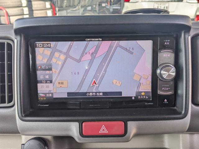 エブリイワゴン PZターボスペシャル ハイルーフ SDナビ 両側パワードア 衝突軽減ブレーキ オートステップ Bluetooth バックカメラ フルセグTV ETC HIDヘッドライト 純正14AW リアヒーター 純正フルエアロ オートライト フォグライト スマートキー(18枚目)