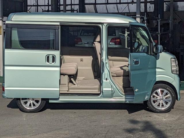 エブリイワゴン PZターボスペシャル ハイルーフ SDナビ 両側パワードア 衝突軽減ブレーキ オートステップ Bluetooth バックカメラ フルセグTV ETC HIDヘッドライト 純正14AW リアヒーター 純正フルエアロ オートライト フォグライト スマートキー(38枚目)