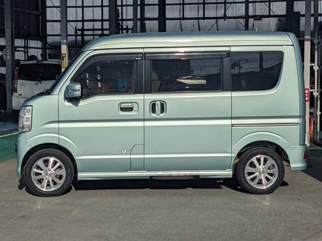 エブリイワゴン PZターボスペシャル ハイルーフ SDナビ 両側パワードア 衝突軽減ブレーキ オートステップ Bluetooth バックカメラ フルセグTV ETC HIDヘッドライト 純正14AW リアヒーター 純正フルエアロ オートライト フォグライト スマートキー(39枚目)