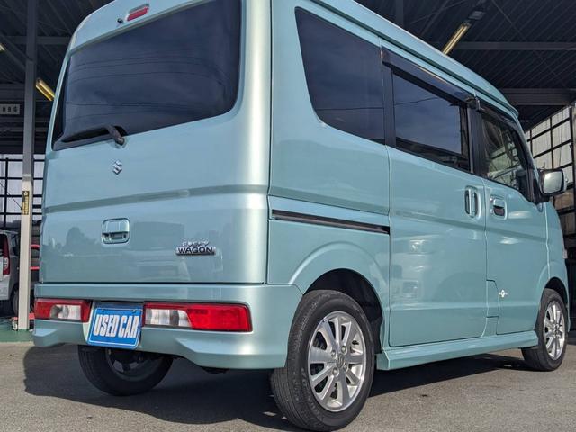 エブリイワゴン PZターボスペシャル ハイルーフ SDナビ 両側パワードア 衝突軽減ブレーキ オートステップ Bluetooth バックカメラ フルセグTV ETC HIDヘッドライト 純正14AW リアヒーター 純正フルエアロ オートライト フォグライト スマートキー(47枚目)