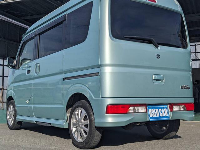 エブリイワゴン PZターボスペシャル ハイルーフ SDナビ 両側パワードア 衝突軽減ブレーキ オートステップ Bluetooth バックカメラ フルセグTV ETC HIDヘッドライト 純正14AW リアヒーター 純正フルエアロ オートライト フォグライト スマートキー(48枚目)