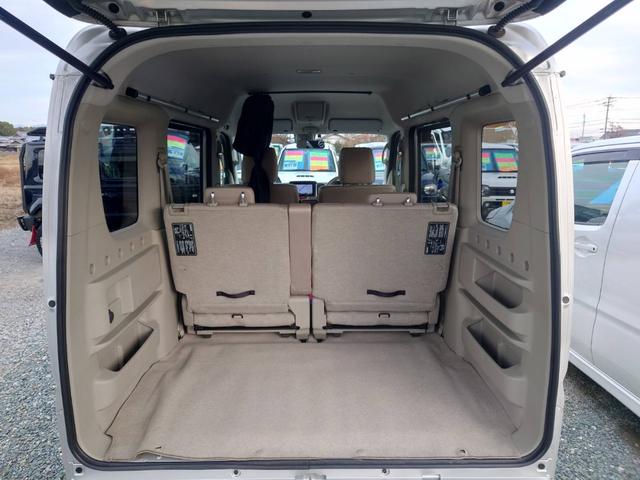 スクラムワゴン PZターボ スペシャル ハイルーフ メモリーナビ 両側Pドア 衝突軽減ブレーキ オートステップ ETC TV HIDヘッドライト 純正14AW リアヒーター スマートキー 電格ミラー 純正フルエアロ フォグライト オートライト ドアバイザー DVD再生(9枚目)