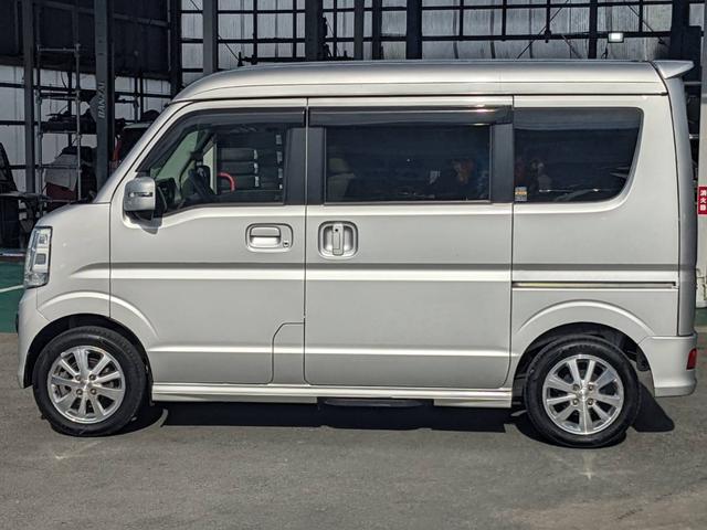 スクラムワゴン PZターボ スペシャル ハイルーフ メモリーナビ 両側Pドア 衝突軽減ブレーキ オートステップ ETC TV HIDヘッドライト 純正14AW リアヒーター スマートキー 電格ミラー 純正フルエアロ フォグライト オートライト ドアバイザー DVD再生(38枚目)