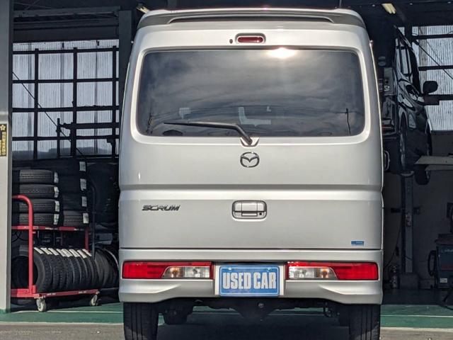 スクラムワゴン PZターボ スペシャル ハイルーフ メモリーナビ 両側Pドア 衝突軽減ブレーキ オートステップ ETC TV HIDヘッドライト 純正14AW リアヒーター スマートキー 電格ミラー 純正フルエアロ フォグライト オートライト ドアバイザー DVD再生(41枚目)