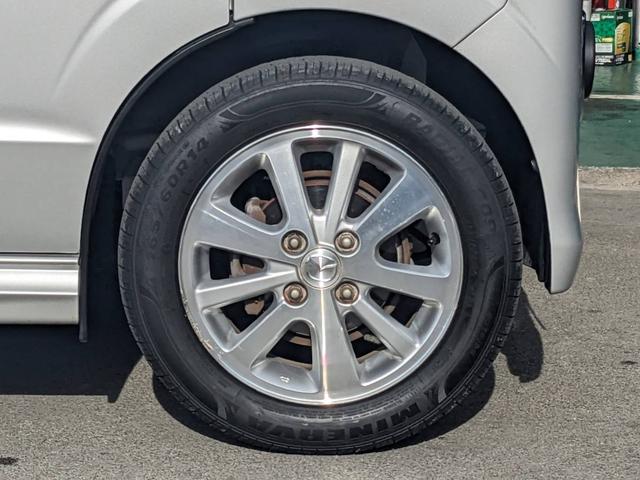 スクラムワゴン PZターボ スペシャル ハイルーフ メモリーナビ 両側Pドア 衝突軽減ブレーキ オートステップ ETC TV HIDヘッドライト 純正14AW リアヒーター スマートキー 電格ミラー 純正フルエアロ フォグライト オートライト ドアバイザー DVD再生(48枚目)