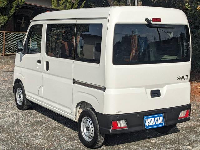 ハイゼットカーゴ ＤＸ　ハイルーフ　衝突軽減ブレーキ　コーナーセンサー　キーレス　ＥＴＣ　レーン逸脱警報　アイドリングストップ　オーバーヘッドコンソール　パワーウィンドウ　オートハイビーム　ラジオ　オートライト　フルフラットシート　集中ドアロック　盗難防止装置（8枚目）