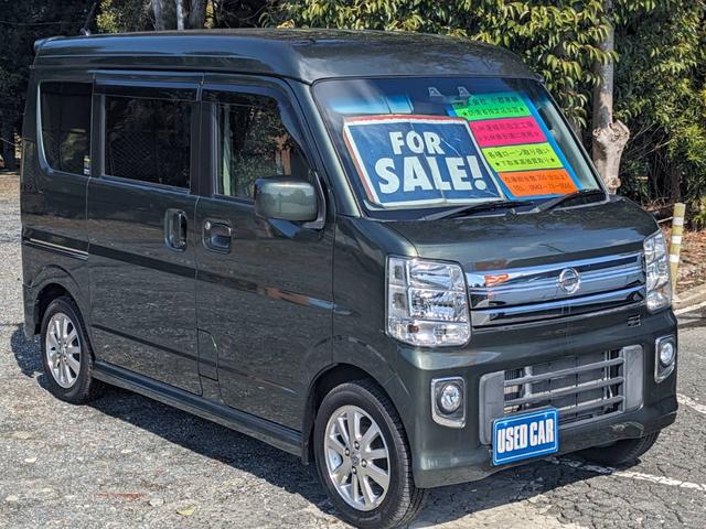 ＮＶ１００クリッパーリオ Ｅ　ハイルーフ　衝突軽減ブレーキ　コーナーセンサー　レーン逸脱警報　オートハイビーム　ＨＩＤヘッドライト　純正１４ＡＷ　リアヒーター　フォグライト　純正フルエアロ　オートライト　スマートキー　フルフラットシート　ターボ　電格ミラー　ドアバイザー（5枚目）