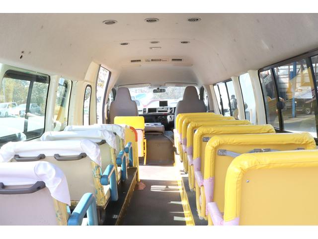 園児バス 幼児22人大人4人 バックモニター 4WD(12枚目)