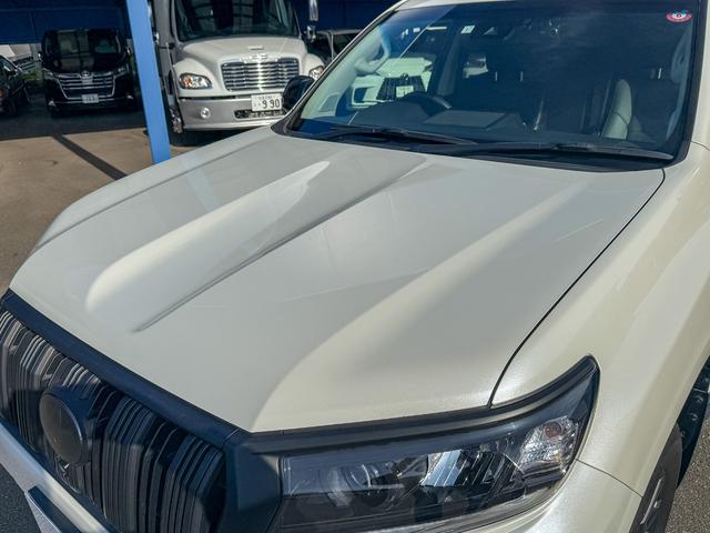 ランドクルーザープラド TX Lパッケージ マットブラックエディション メーカーOP9型ディスプレイオーディオ/Tコネクトナビ/スーパーライブサウンド/マルチテレインモニター/IGLA2セキュリティ(キーフォグ2個付属)/7人乗り/ルーフレール(ブラック)/寒冷地仕様(17枚目)