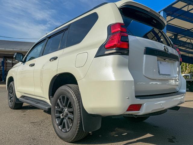 ランドクルーザープラド TX Lパッケージ マットブラックエディション メーカーOP9型ディスプレイオーディオ/Tコネクトナビ/スーパーライブサウンド/マルチテレインモニター/IGLA2セキュリティ(キーフォグ2個付属)/7人乗り/ルーフレール(ブラック)/寒冷地仕様(22枚目)