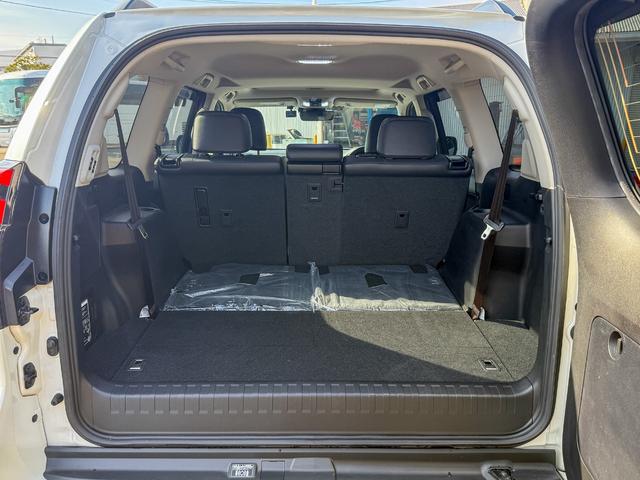 ランドクルーザープラド TX Lパッケージ マットブラックエディション メーカーOP9型ディスプレイオーディオ/Tコネクトナビ/スーパーライブサウンド/マルチテレインモニター/IGLA2セキュリティ(キーフォグ2個付属)/7人乗り/ルーフレール(ブラック)/寒冷地仕様(61枚目)