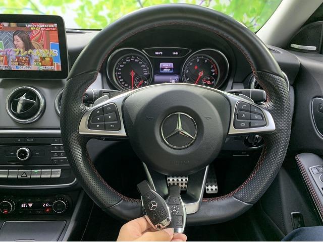 CLA180シューティングブレークAMGスタイル サンルーフ/純正 メモリーナビ/衝突安全装置/シートヒーター 前席/シート ハーフレザー/パーキングアシスト バックガイド/電動バックドア/ドライブレコーダー 社外/ヘッドランプ HID バックカメラ(13枚目)