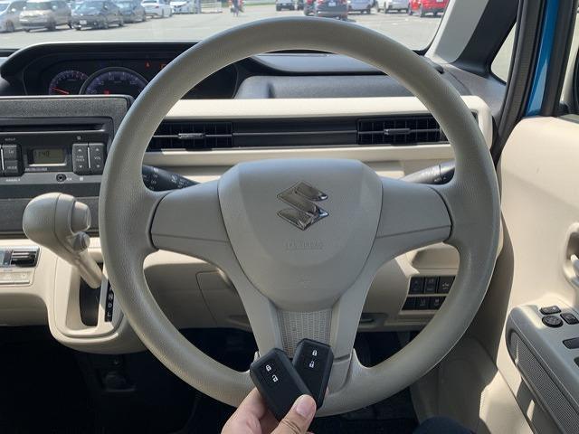 FX セーフティサポート(スズキ)/シートヒーター 運転席/EBD付ABS/横滑り防止装置/アイドリングストップ/エアバッグ 運転席/エアバッグ 助手席/アルミホイール 社外 14インチ/パワーウインドウ(9枚目)