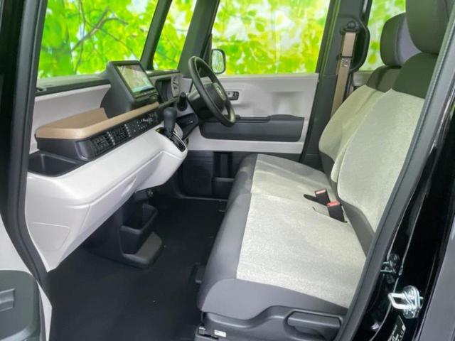 Ｎ－ＢＯＸ ヒョウジュン　保証書／純正　８インチ　ナビ／ホンダセンシング／電動スライドドア／シートヒーター　前席／車線逸脱防止支援システム／登録済未使用車／ヘッドランプ　ＬＥＤ／Ｂｌｕｅｔｏｏｔｈ接続／横滑り防止装置　禁煙車（7枚目）