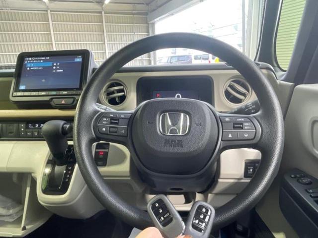 Ｎ－ＢＯＸ ヒョウジュン　保証書／純正　８インチ　ナビ／ホンダセンシング／電動スライドドア／シートヒーター　前席／車線逸脱防止支援システム／登録済未使用車／ヘッドランプ　ＬＥＤ／Ｂｌｕｅｔｏｏｔｈ接続／横滑り防止装置　禁煙車（14枚目）