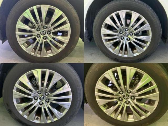 ハリアーハイブリッド Ｚレザーパッケージ　新品タイヤ／ＪＢＬ／保証書／ディスプレイオーディオ＋ナビ１２．３インチ／デジタルインナーミラー／衝突安全装置／シートエアコン／パノラミックビューモニター／車線逸脱防止支援システム／シート　合皮　禁煙車（49枚目）