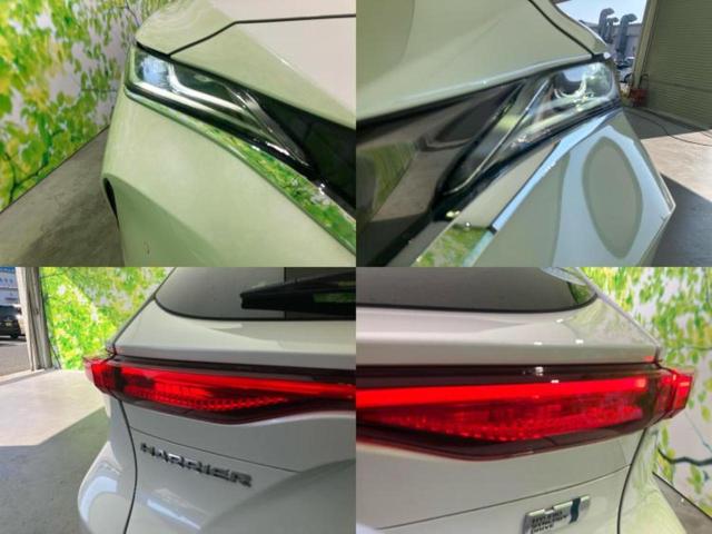 ハリアーハイブリッド Ｚレザーパッケージ　新品タイヤ／ＪＢＬ／保証書／ディスプレイオーディオ＋ナビ１２．３インチ／デジタルインナーミラー／衝突安全装置／シートエアコン／パノラミックビューモニター／車線逸脱防止支援システム／シート　合皮　禁煙車（50枚目）