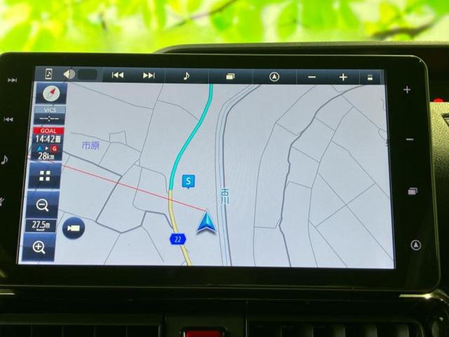 タント カスタムXスタイルセレクション 新品タイヤ/保証書/純正 9インチ SDナビ/スマートアシスト(トヨタ・ダイハツ)/両側電動スライドドア/シートヒーター/車線逸脱防止支援システム/シート ハーフレザー/ドライブレコーダー 純正(10枚目)