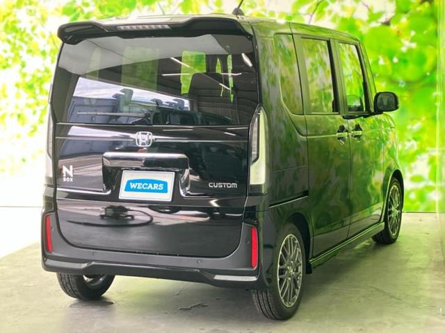 N-BOXカスタム ターボ 保証書/純正 8インチ ナビ/ホンダセンシング/両側電動スライドドア/シートヒーター 前席/車線逸脱防止支援システム/シート ハーフレザー/届出済未使用車/ヘッドランプ LED 衝突被害軽減システム(3枚目)