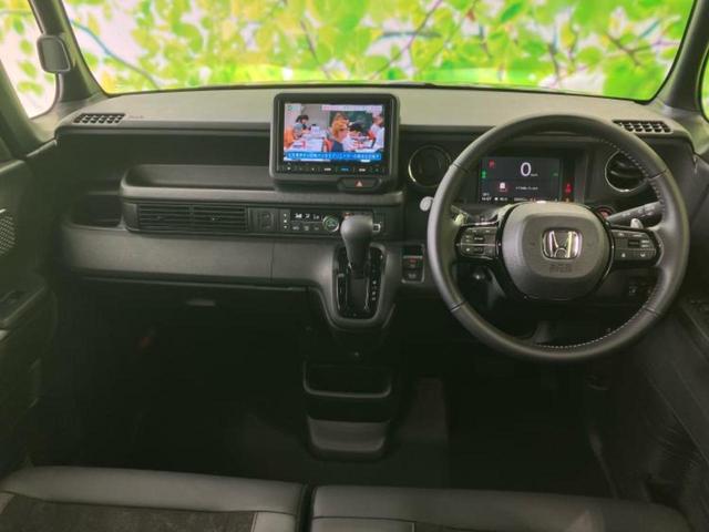 N-BOXカスタム ターボ 保証書/純正 8インチ ナビ/ホンダセンシング/両側電動スライドドア/シートヒーター 前席/車線逸脱防止支援システム/シート ハーフレザー/届出済未使用車/ヘッドランプ LED 衝突被害軽減システム(4枚目)