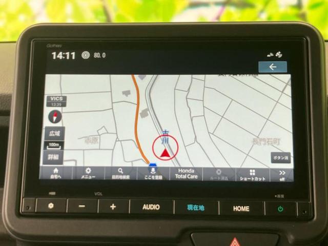 N-BOXカスタム ターボ 保証書/純正 8インチ ナビ/ホンダセンシング/両側電動スライドドア/シートヒーター 前席/車線逸脱防止支援システム/シート ハーフレザー/届出済未使用車/ヘッドランプ LED 衝突被害軽減システム(10枚目)