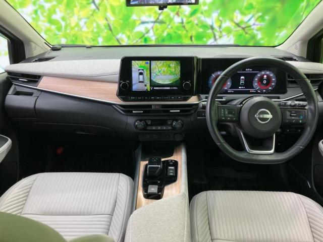 オーラ Ｇレザーエディション　新品タイヤ／保証書／純正　９インチ　メモリーナビ／インテリジェントルームミラー／エマージェンシーブレーキ／シートヒーター　前席／アラウンドビューモニター／車線逸脱防止支援システム／シート　フルレザー（4枚目）