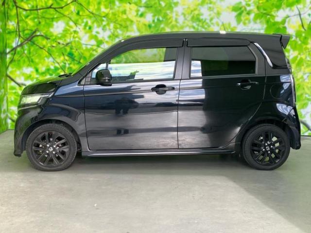 N-WGNカスタム ターボSSブラックスタイルパッケージ 保証書/純正 SDナビ/衝突安全装置/シートヒーター 前席/シート ハーフレザー/ヘッドランプ LED/Bluetooth接続/ETC/EBD付ABS/横滑り防止装置/アイドリングストップ 禁煙車(2枚目)