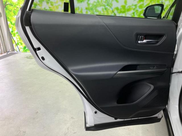 ハリアー G 新品タイヤ/保証書/純正 SDナビ/デジタルインナーミラー/衝突安全装置/車線逸脱防止支援システム/シート ハーフレザー/電動バックドア/ドライブレコーダー 前後/ヘッドランプ LED バックカメラ(23枚目)