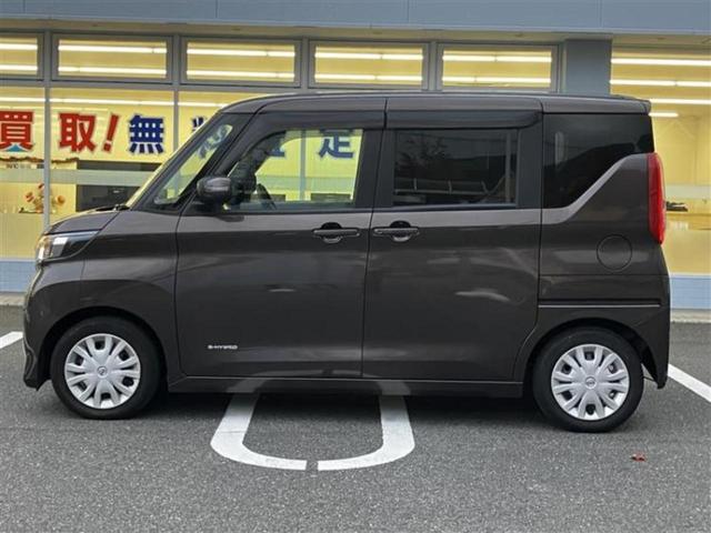 ルークス Ｘ　新品タイヤ／純正　ＳＤナビ／エマージェンシーブレーキ／電動スライドドア／アラウンドビューモニター／車線逸脱防止支援システム／ドライブレコーダー　純正／Ｂｌｕｅｔｏｏｔｈ接続／ＥＢＤ付ＡＢＳ　禁煙車（2枚目）