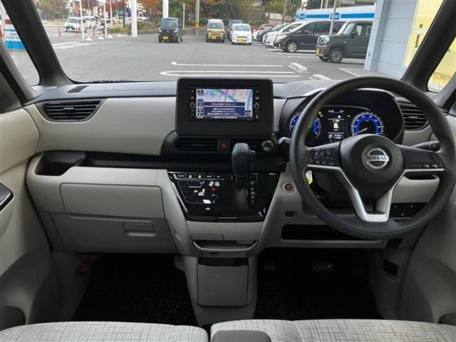 ルークス Ｘ　新品タイヤ／純正　ＳＤナビ／エマージェンシーブレーキ／電動スライドドア／アラウンドビューモニター／車線逸脱防止支援システム／ドライブレコーダー　純正／Ｂｌｕｅｔｏｏｔｈ接続／ＥＢＤ付ＡＢＳ　禁煙車（4枚目）