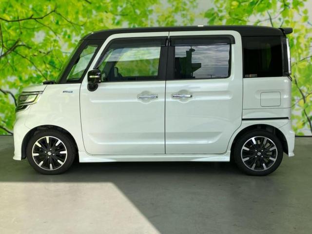 スペーシアカスタム ハイブリッドＸＳターボ　保証書／純正　８インチ　ＳＤナビ／セーフティサポート（スズキ）／両側電動スライドドア／シートヒーター　運転席／全方位モニター／シート　ハーフレザー／パーキングアシスト　バックガイド　ターボ　ＤＶＤ再生（2枚目）