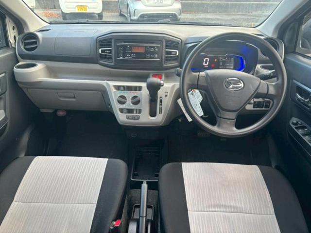 ミライース Ｘ　ＳＡ３　新品タイヤ／スマートアシスト（トヨタ・ダイハツ）／車線逸脱防止支援システム／ヘッドランプ　ＬＥＤ／ＥＢＤ付ＡＢＳ／横滑り防止装置／アイドリングストップ／禁煙車／衝突安全ボディ／キーレス　レーンアシスト（4枚目）