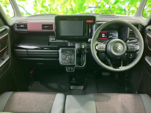 スペーシアカスタム ハイブリッドＸＳ　保証書／両側電動スライドドア／シートヒーター／車線逸脱防止支援システム／ヘッドランプ　ＬＥＤ／ＥＢＤ付ＡＢＳ／横滑り防止装置／アイドリングストップ／クルーズコントロール／エアバッグ　運転席（4枚目）