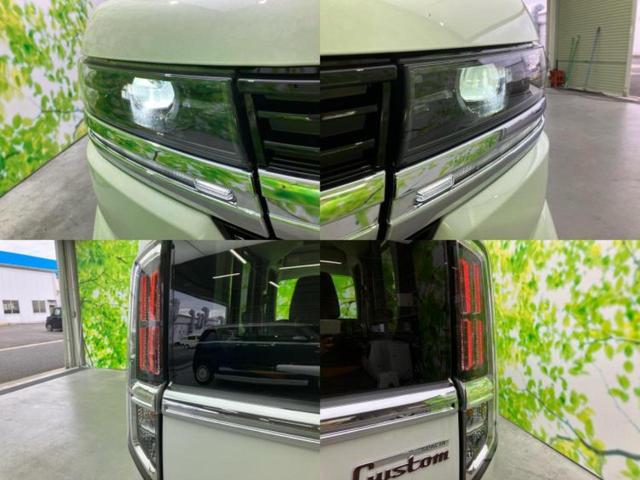 スペーシアカスタム ハイブリッドＸＳ　保証書／両側電動スライドドア／シートヒーター／車線逸脱防止支援システム／ヘッドランプ　ＬＥＤ／ＥＢＤ付ＡＢＳ／横滑り防止装置／アイドリングストップ／クルーズコントロール／エアバッグ　運転席（49枚目）