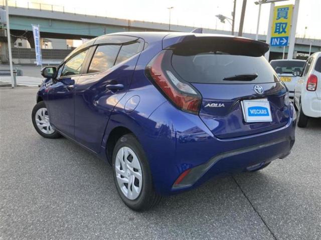 アクア X 新品タイヤ/保証書/ディスプレイオーディオ+ナビ/トヨタセーフティセンス/シートヒーター 前席/パノラミックビューモニター/車線逸脱防止支援システム/ドライブレコーダー 前後 衝突被害軽減システム(2枚目)