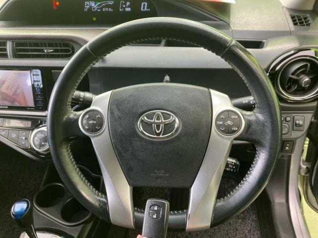 アクア Ｇ　保証書／社外　ＳＤナビ／シートヒーター　運転席／ドライブレコーダー　社外／Ｂｌｕｅｔｏｏｔｈ接続／ＥＴＣ／ＥＢＤ付ＡＢＳ／横滑り防止装置／アイドリングストップ／フルセグＴＶ／ＤＶＤ　ＤＶＤ再生（15枚目）