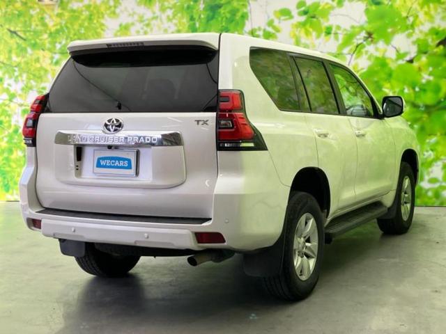 ランドクルーザープラド 4WD TX Lパッケージ 新品タイヤ/サンルーフ/保証書/純正 9インチ SDナビ/シートヒーター/シート フルレザー/ヘッドランプ LED/ETC/EBD付ABS/横滑り防止装置/フルセグTV/エアバッグ 運転席 革シート(3枚目)