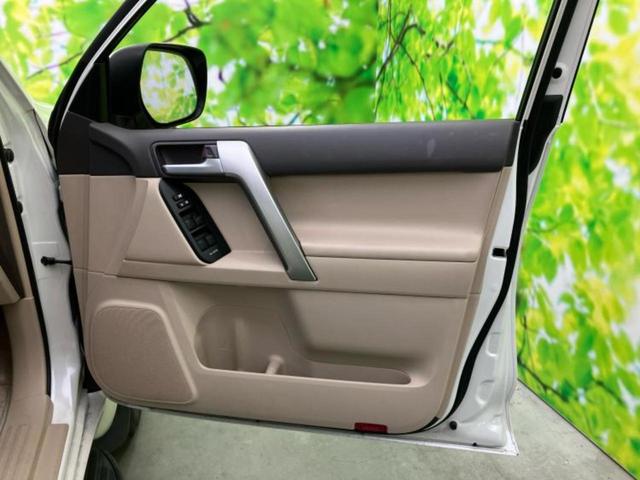 ランドクルーザープラド 4WD TX Lパッケージ 新品タイヤ/サンルーフ/保証書/純正 9インチ SDナビ/シートヒーター/シート フルレザー/ヘッドランプ LED/ETC/EBD付ABS/横滑り防止装置/フルセグTV/エアバッグ 運転席 革シート(23枚目)