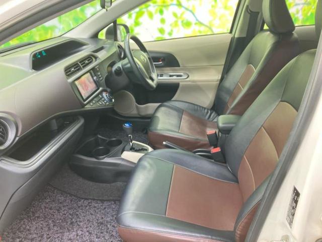 アクア G 純正 SDナビ/ヘッドランプ LED/Bluetooth接続/ETC/EBD付ABS/横滑り防止装置/アイドリングストップ/フルセグTV/エアバッグ 運転席/エアバッグ 助手席 LEDヘッドランプ(7枚目)