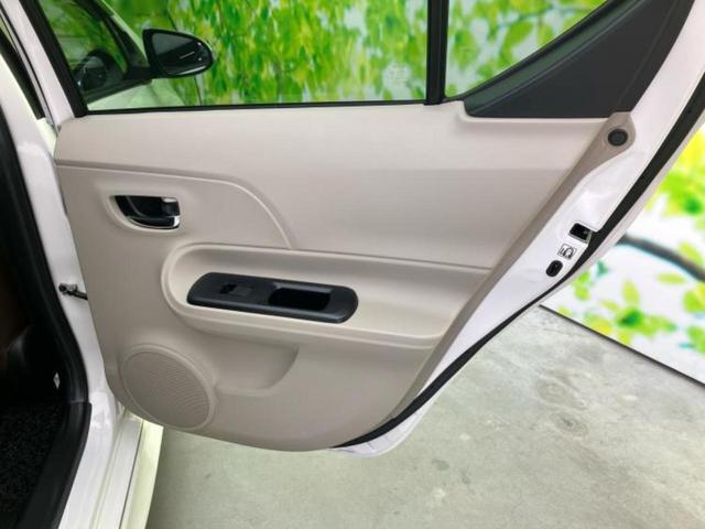 アクア G 純正 SDナビ/ヘッドランプ LED/Bluetooth接続/ETC/EBD付ABS/横滑り防止装置/アイドリングストップ/フルセグTV/エアバッグ 運転席/エアバッグ 助手席 LEDヘッドランプ(23枚目)