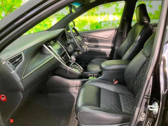 ハリアー プレミアム 新品タイヤ/純正 9インチ SDナビ/トヨタセーフティセンス/車線逸脱防止支援システム/シート ハーフレザー/電動バックドア/ドライブレコーダー 純正/ヘッドランプ LED/Bluetooth接続(7枚目)